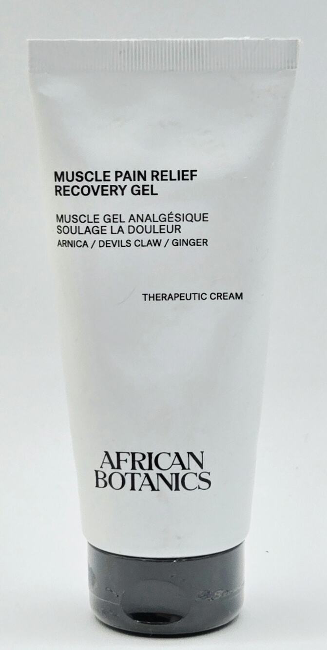 African Botanics Muscle Pain Relief Recovery Gel 2oz 60ml NEW Sealed Without Box